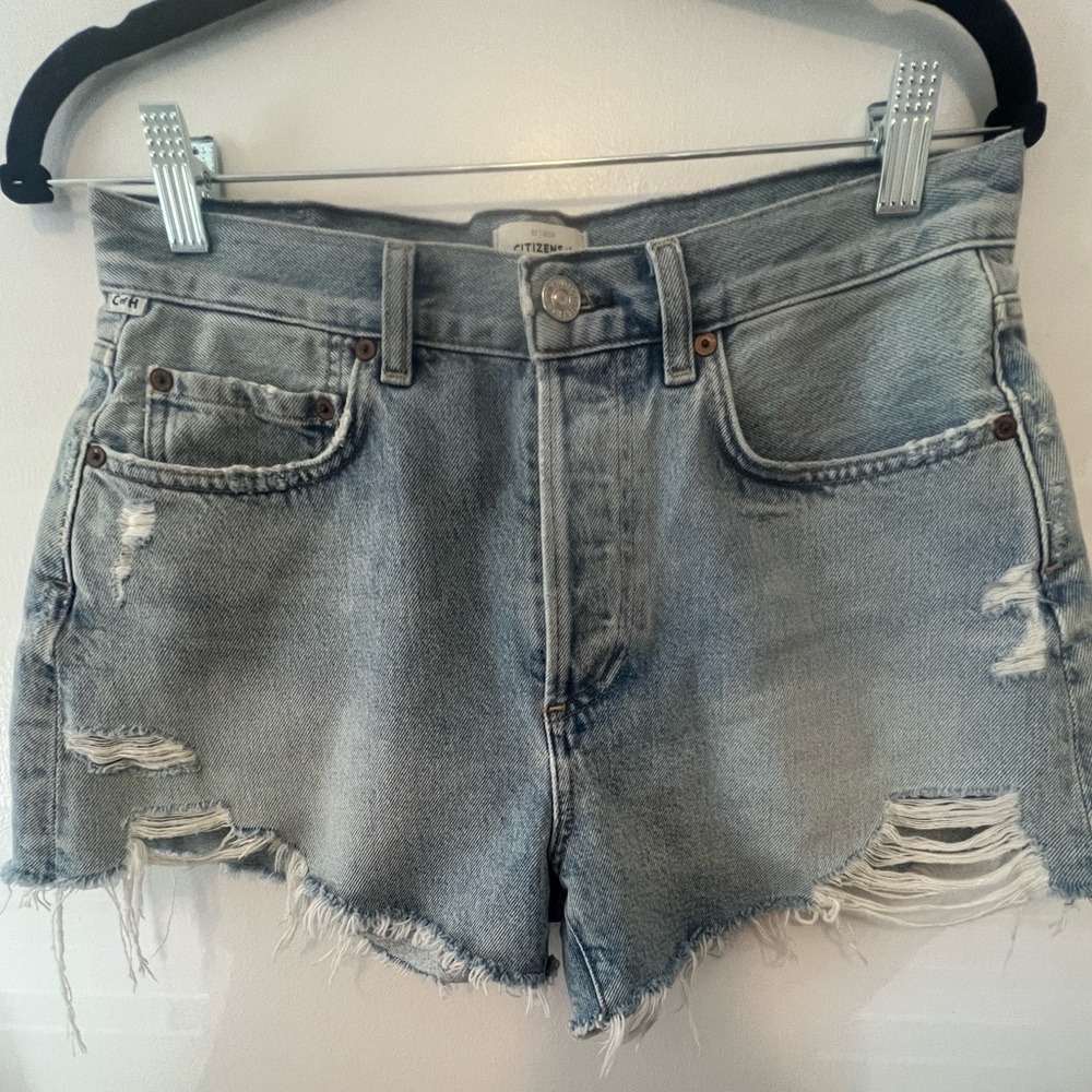 Citizens of Humanity • Jean Shorts • Size: 27 • High-Rise Waist •